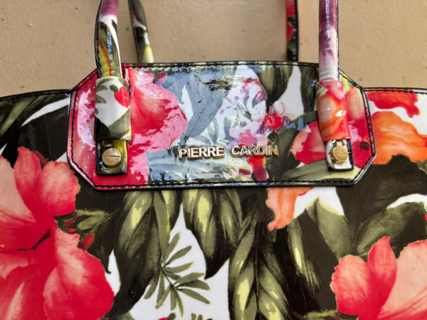 010 - Pierre Cardin Floral Handbag